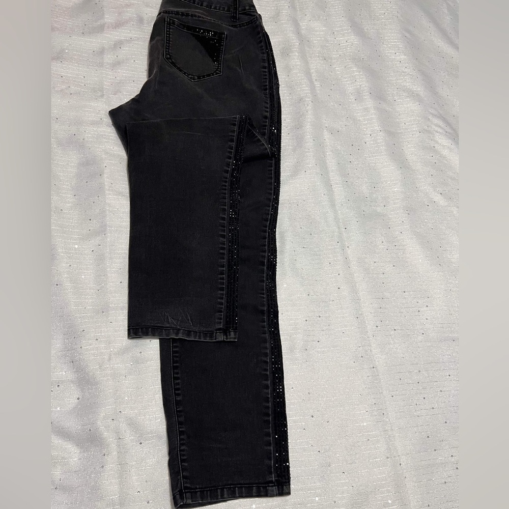 Rhinestone jeans